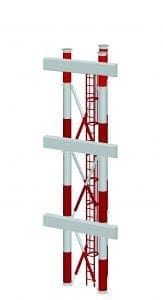 Frangible ILS tower made from fibreglass (fiberglass) - the superior option for frangible structures