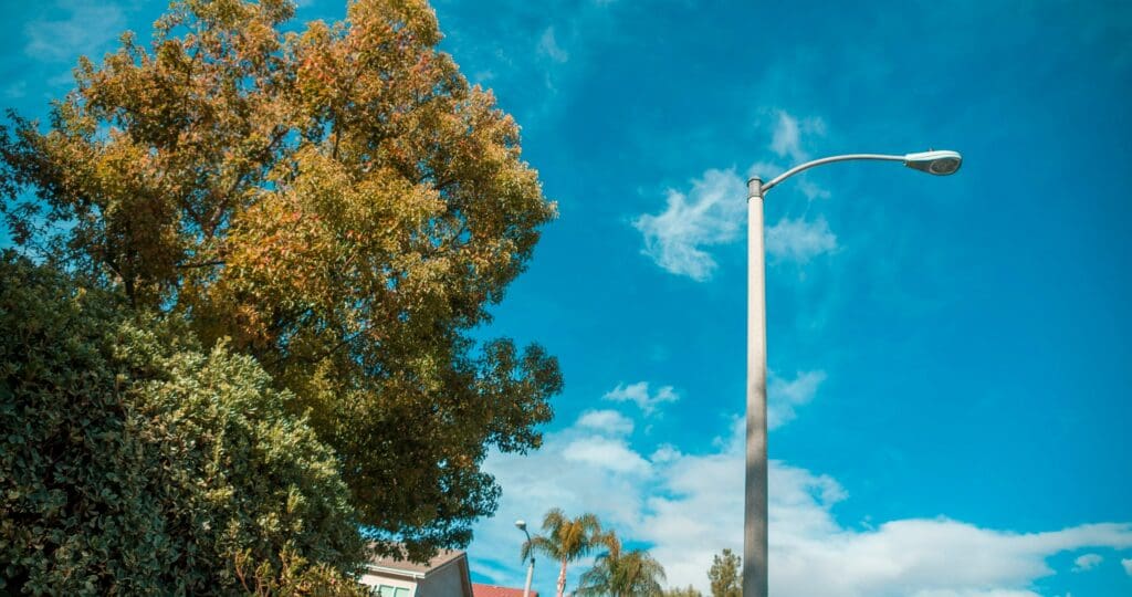 Streetlights - a form of urban infrastructure